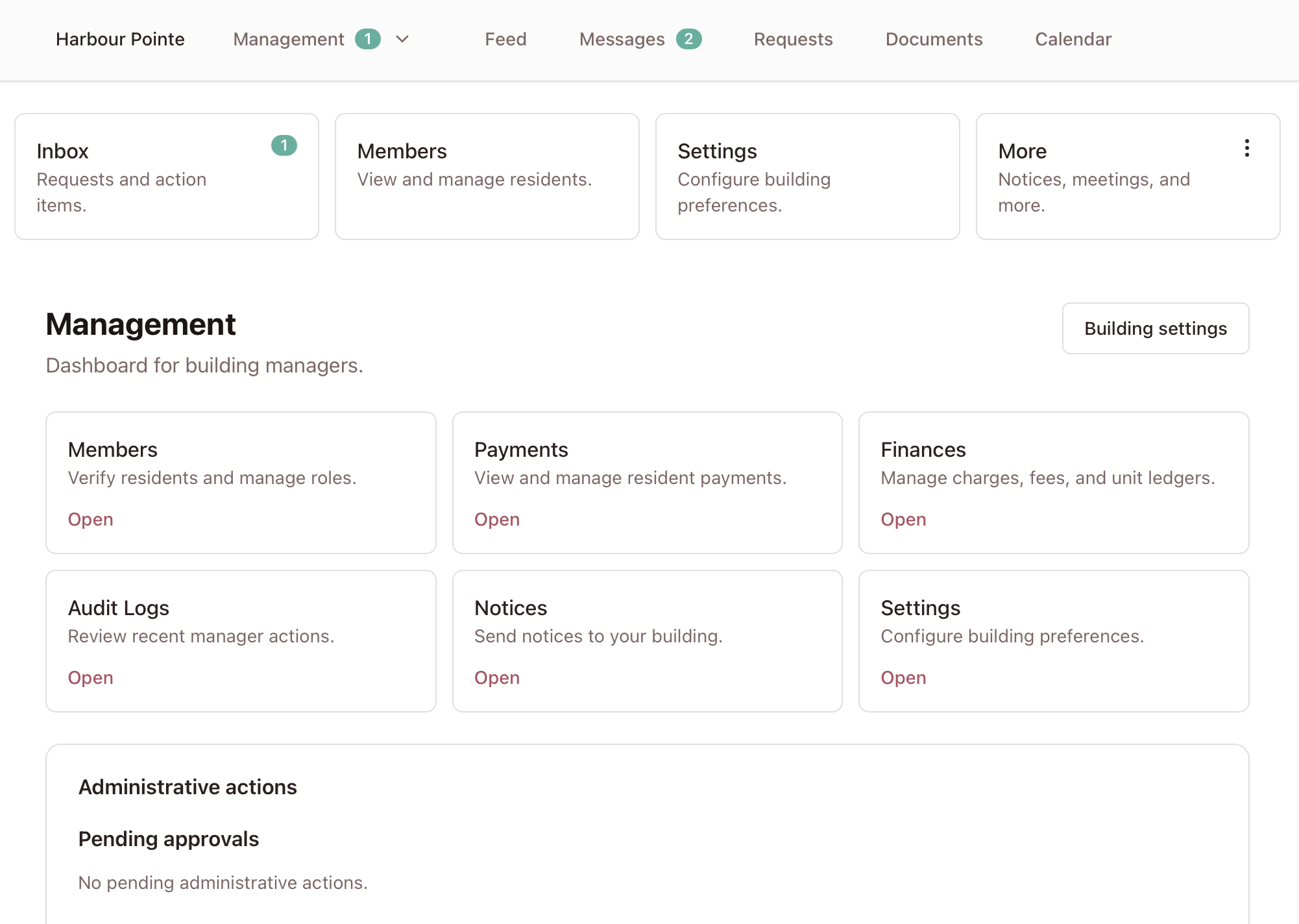 Pastrata management dashboard